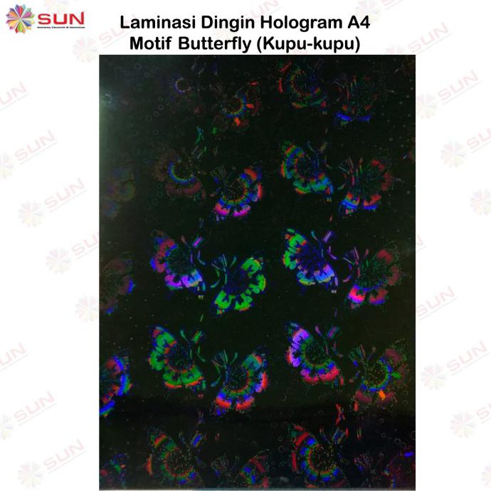 

Buruan Beli] Plastik Laminasi Dingin Tebal A4 - Butterfly
