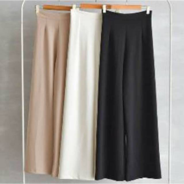 celana Kulot Kulot Scuba Celana Kulot Scuba Skuba Celana Kulit Cewek Kulot Terbaru