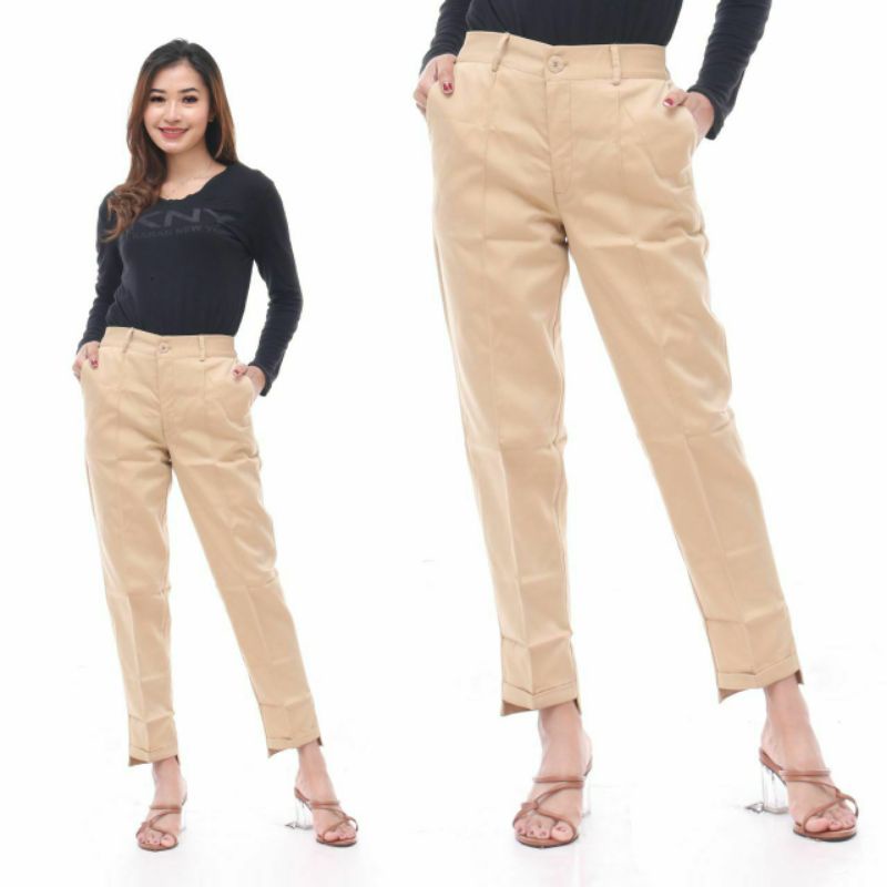 Celana Baggy Pants Premium Bahan Twill Halus