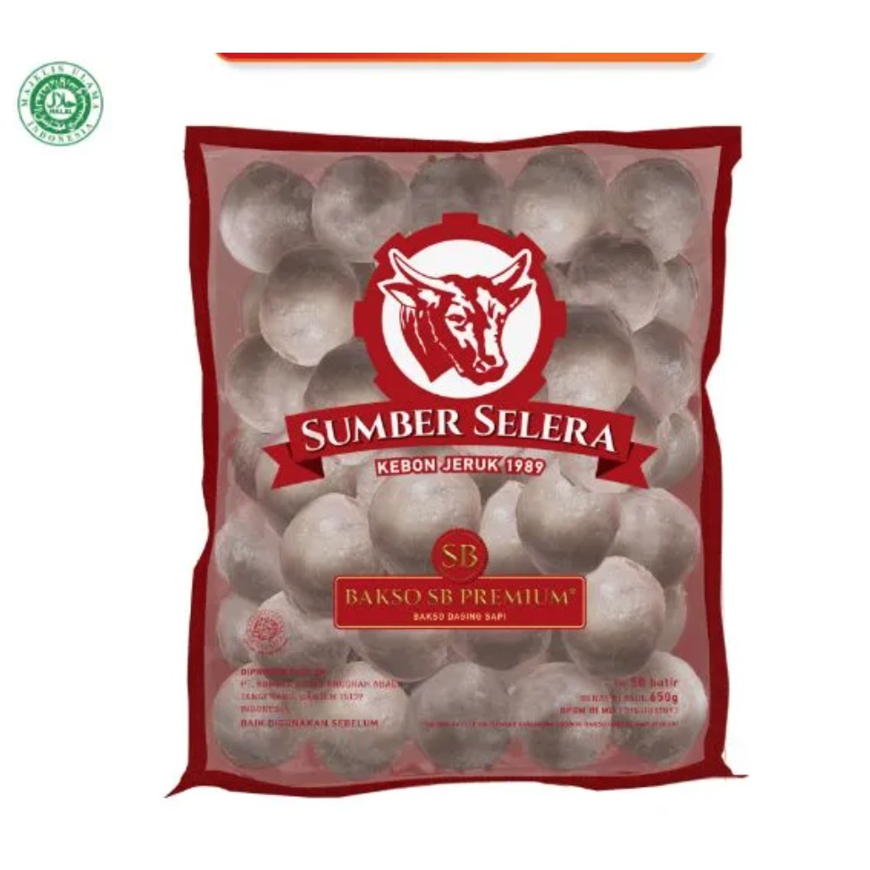 

Bakso SB Sumber Selera Premium Isi 50