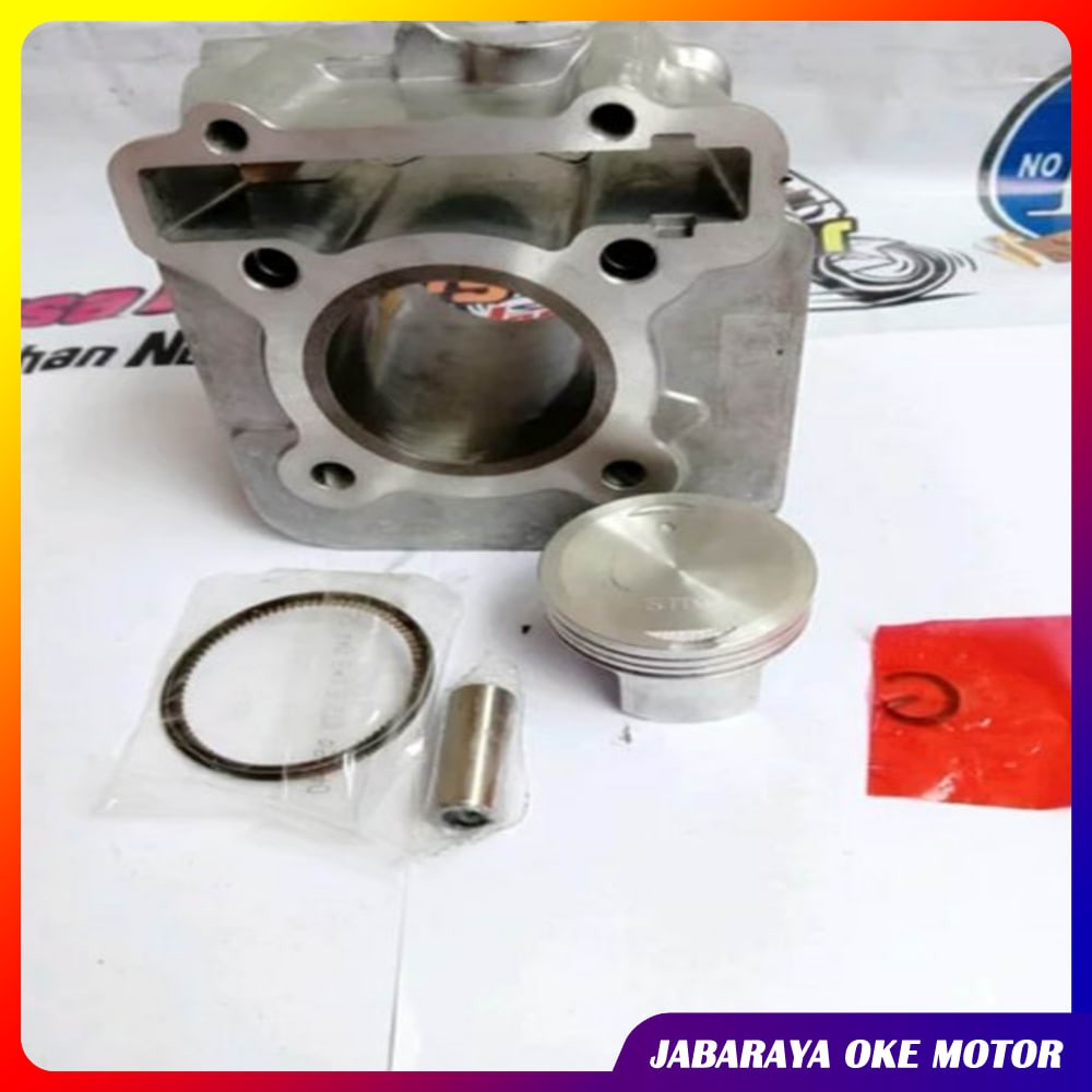 CYLINDER BLOK SEHER BLOCK MESIN KAS ASSY KOMPLIT PISTON RING MIO M3 MIO 125 MIO Z 125 MIKUNI
