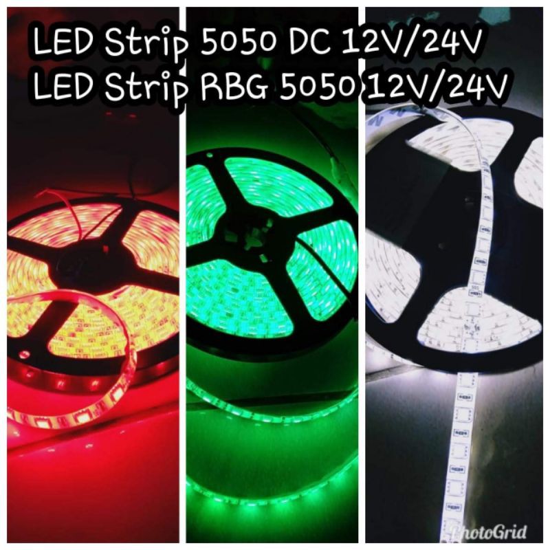 Led strip/led flexible 12 volt dan 24 volt anti air