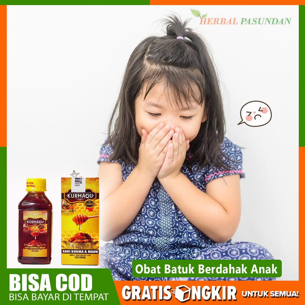 

obat herbal 100% buat anak batuk berdahak/kering akut, kronis tanpa efek samping qurmaku sari kurma