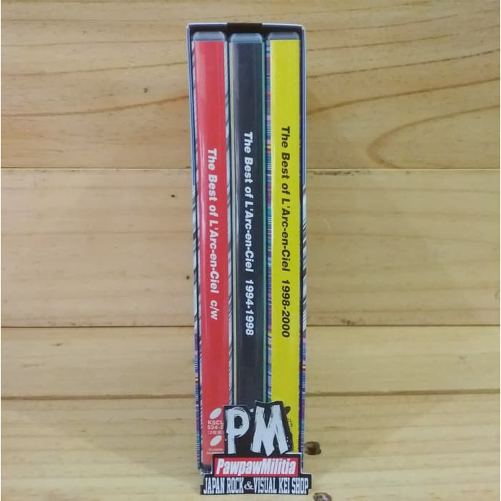 Cd L Arc En Ciel Laruku The Best Of L Arc En Ciel Deluxe Edition Shopee Indonesia