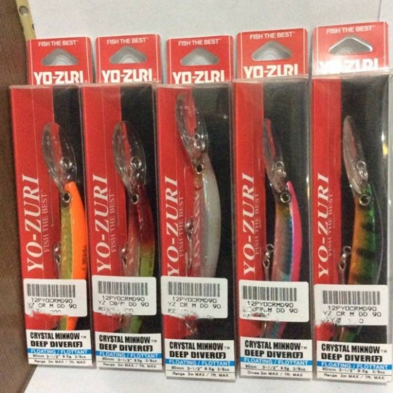 UMPAN YOZURI CRYSTAL MINNOW 90MM
