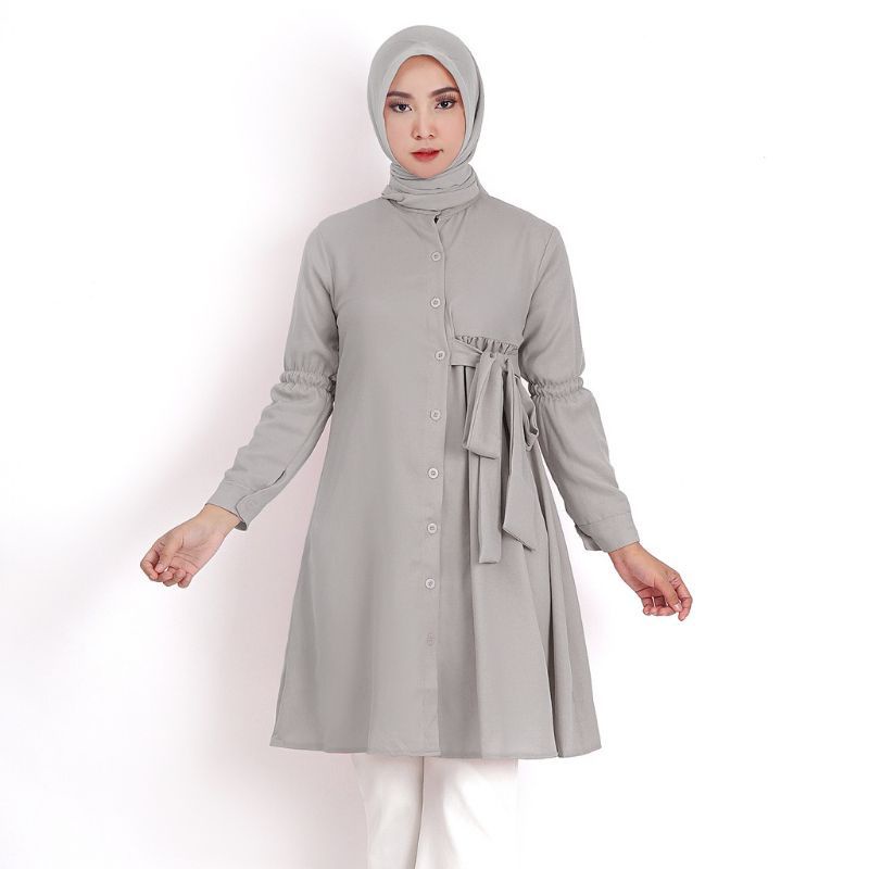 TUNIK WANITA TALI SAMPING/TUNIK HIJAB MS800/995 PREMIUM