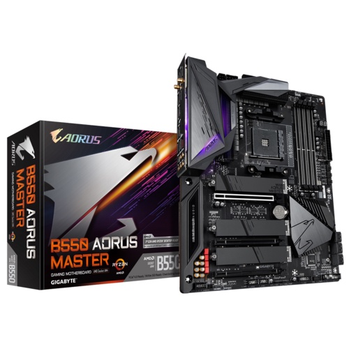 Gigabyte B550 AORUS MASTER | Motherboard AMD B550 AM4 ATX