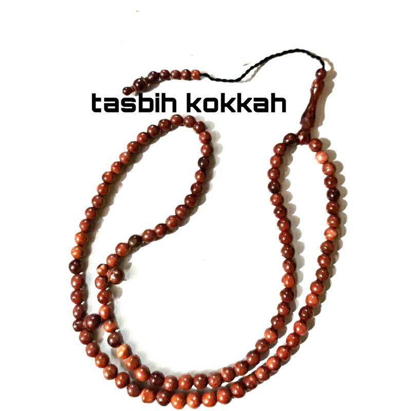 TASBIH KAYU KOKKA/KAUKA 99 BUTIR ORIGINAL