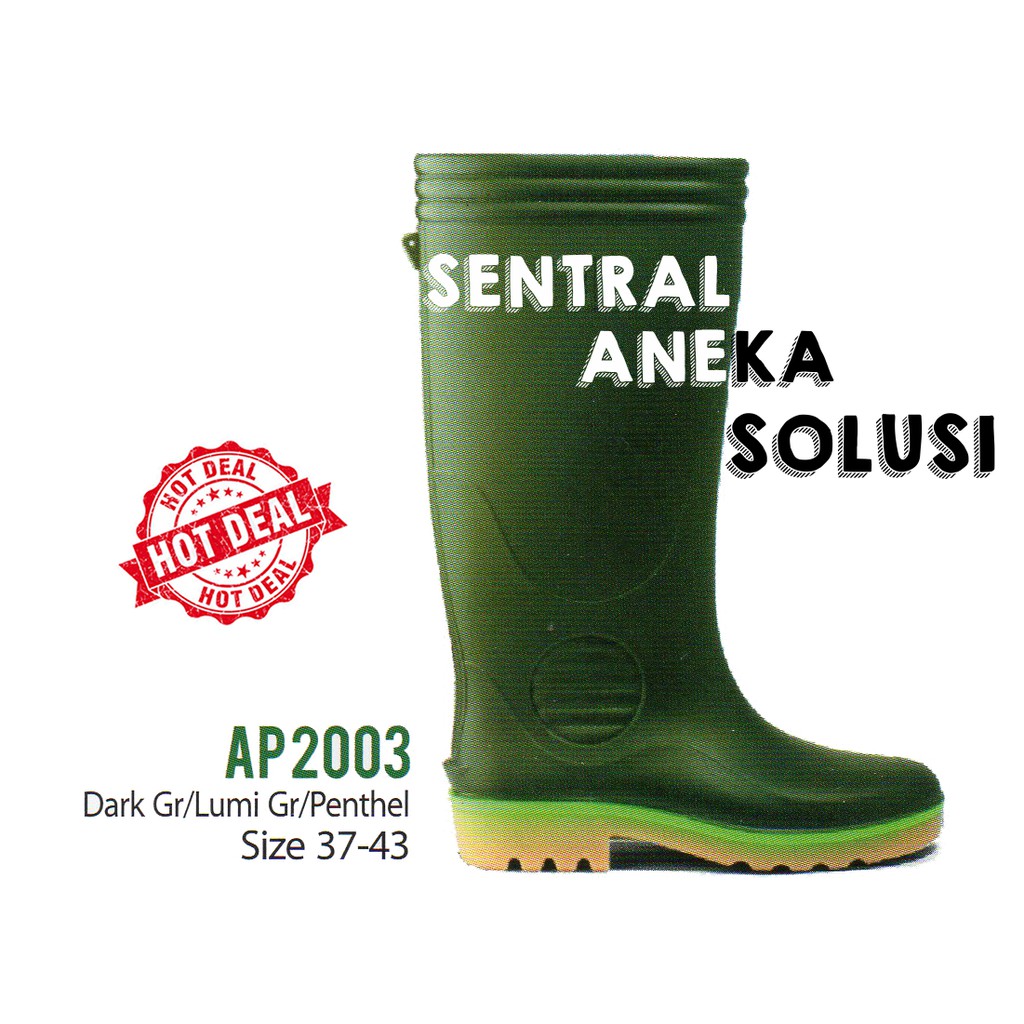 ap 2003 sepatu ap boots tricolour safety