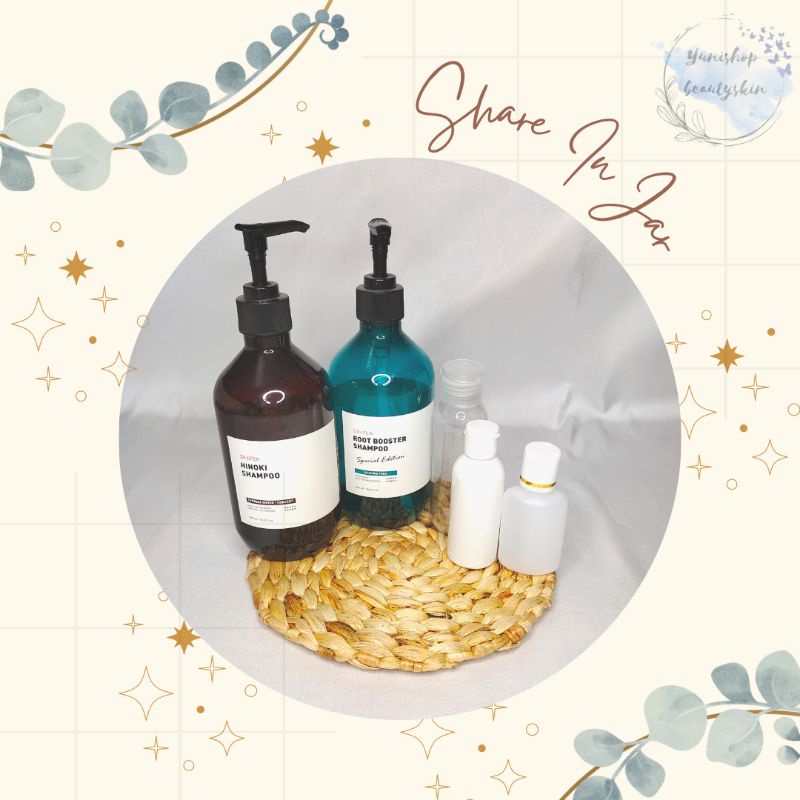 [SHARE IN JAR] GRAFEN SHAMPOO ROOT BOOSTER, HINOKI SHARE IN 30ml 60ml 100ml ORI