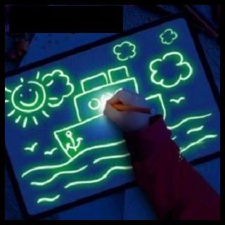 

Best Sale J26009 Papan Menggambar Ajaib Anak Glow In The Dark Gambar Bersinar