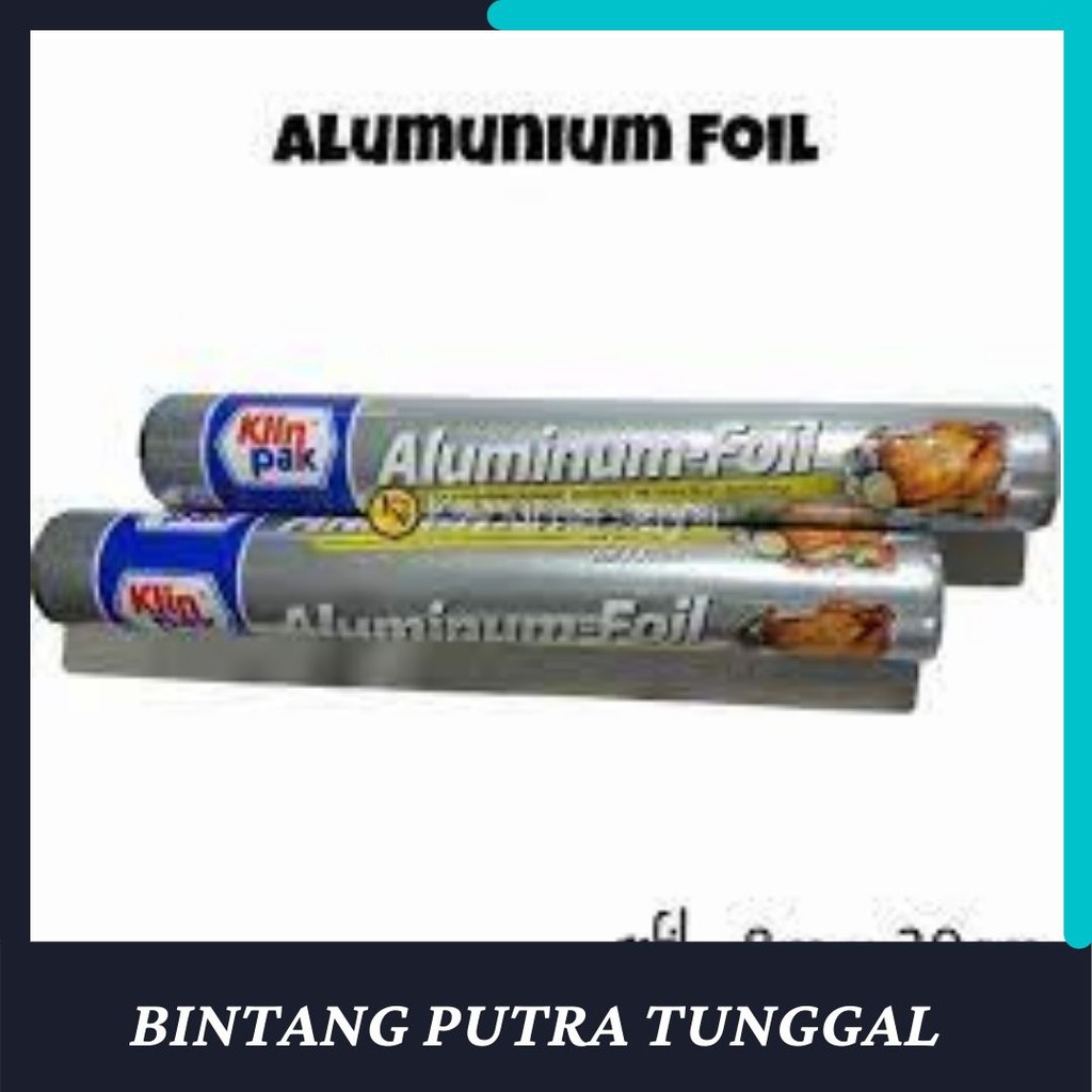 alumunium foil klinpak 8mx30cm | kertas alumunium foil