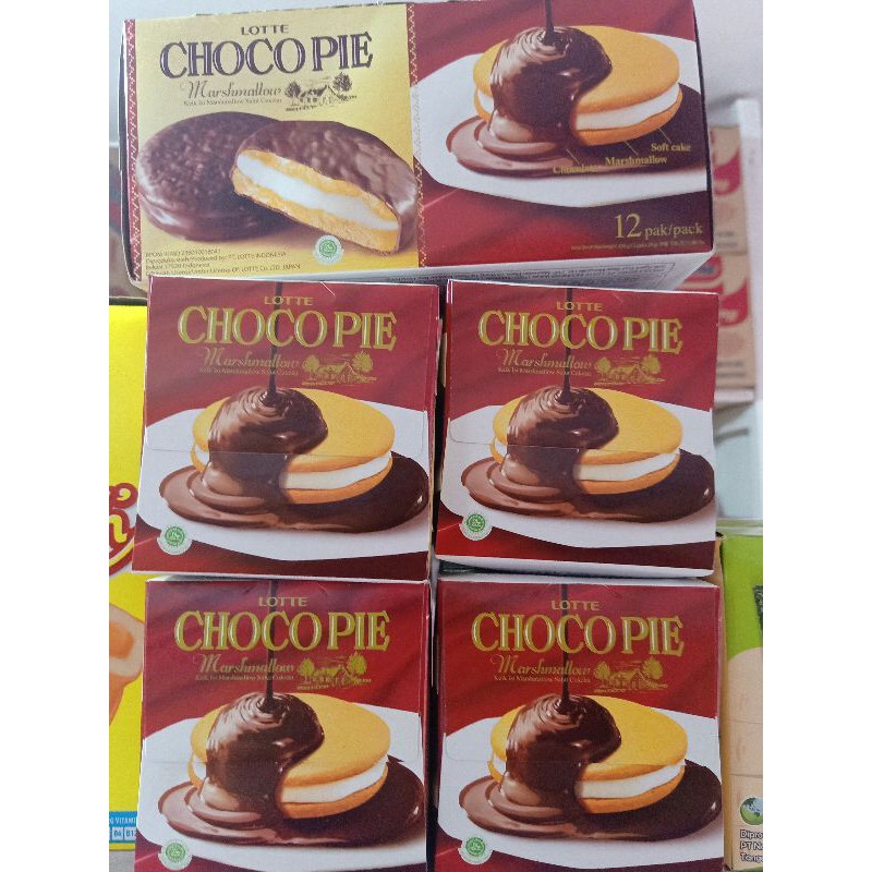 

Chocopie Lotte marsmallow