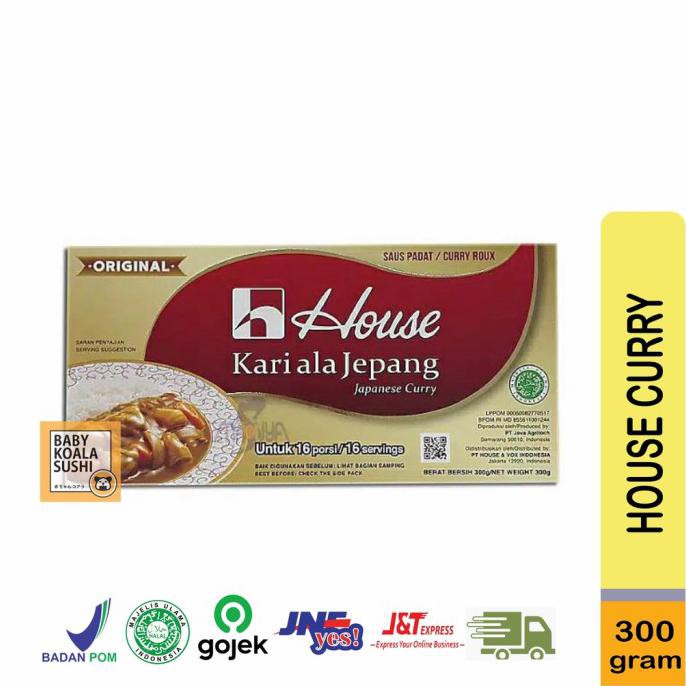 

Bumbu & Bahan Masakan Japan Curry Halal 300G (16Porsi) - House Kari Ala Jepang - Kare Ala Je -