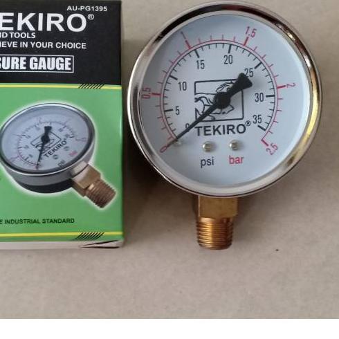 ◙ Ukur tekanan 2.5" pressure Gauge Tekiro ♫
