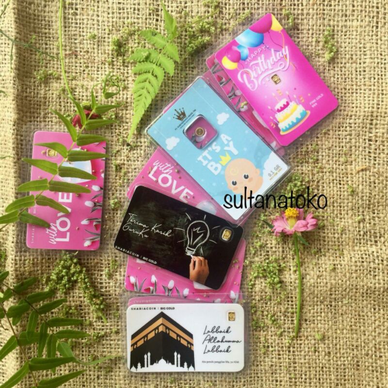 big gold logam mulia emas murni gift series biggold 0.1 gram