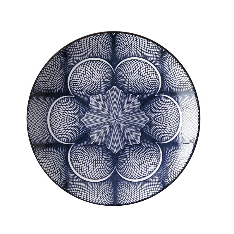 Ins Japanese Creative Ceramic Breakfast Plate Kitchenware