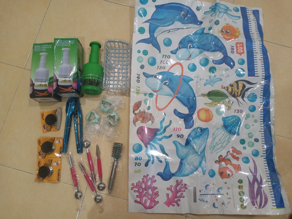 Am716 Pisau Ukir Hias Buah Bulat 2 Sisi / Stainless Steel Fruits Carve Knife