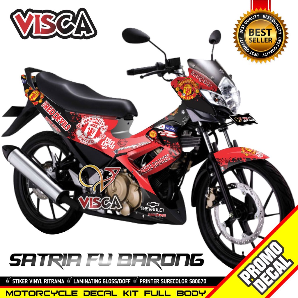 Decal Satria FU barong  Stiker Satria FU barong  Striping Satria FU barong  Sticker Satria FU barong