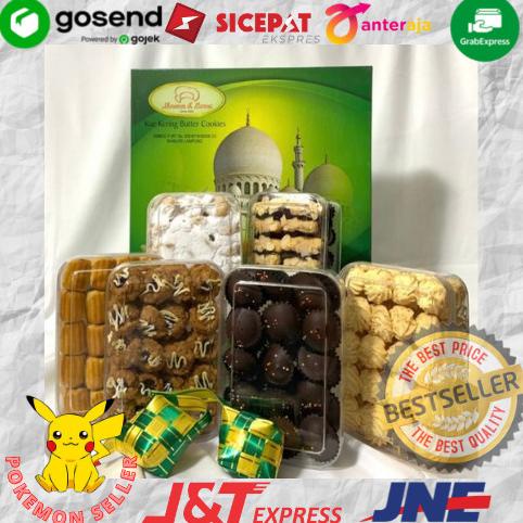 

Parsel Kue Kering Ramadan Premium 6 Toples Brand Monica & Loren ! Sale Sarahasana_
