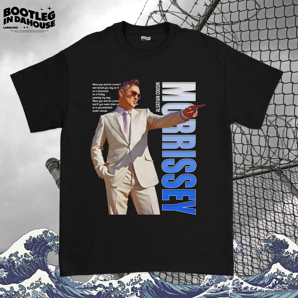 Kaos Morrissey Music - Baju Band Morrissey