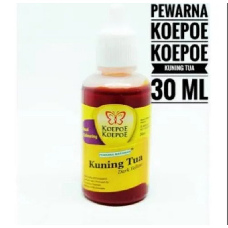 

Kupu-kupu sepuhan kuning tua 30ml