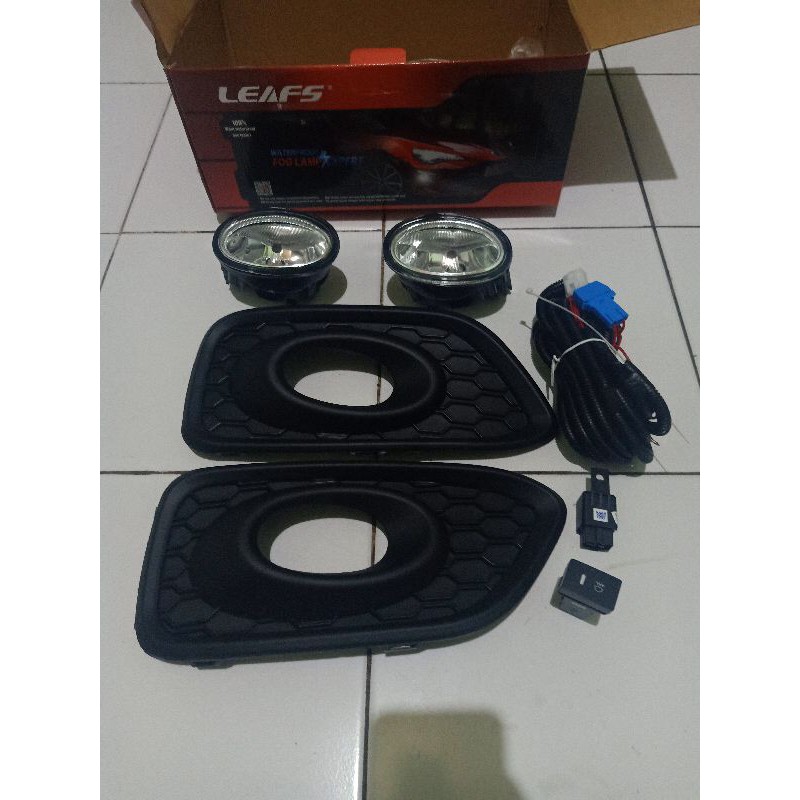 fooglamp lampu kabut honda brio 2016 on