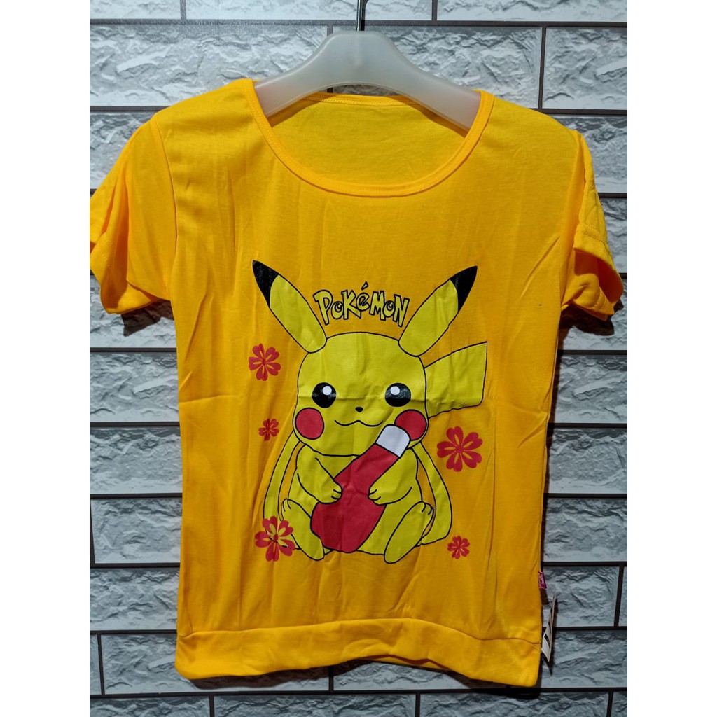 LEANA58 KAOS ANAK PIKACHU