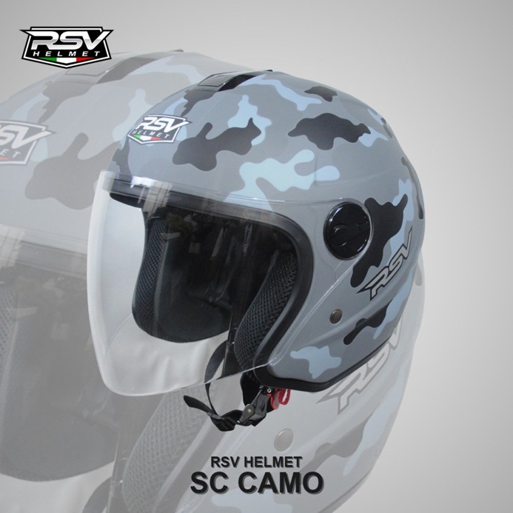 Helm Halfface / RSV SUPERCOLOR / Camo / RSV Helmet