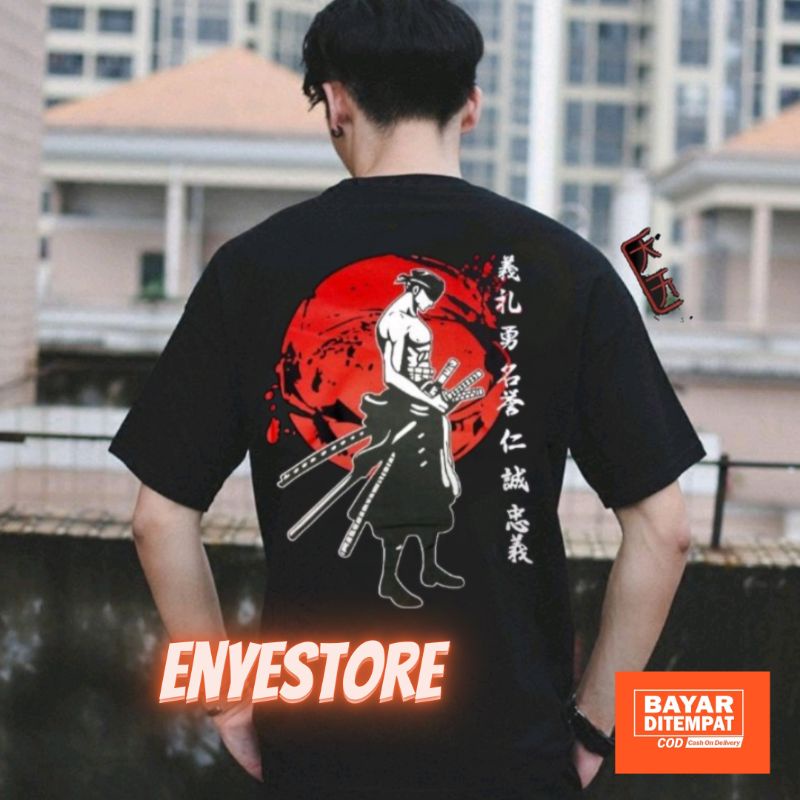 BAJU KAOS PRIA/ KAOS SAMURAI JEPANG / BAJU KAOS PRIA SAMURAI/KAOS DISTRO JEPANG/KAOS JEPANG/BAJU KAO