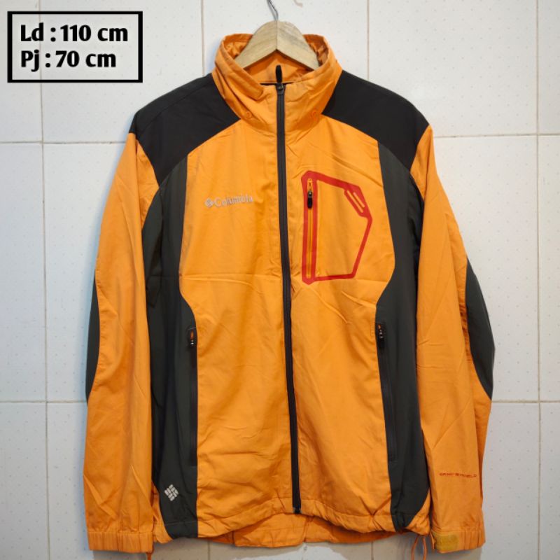 COLUMBIA preloved branded jaket pria wanita cewek cowok thrift pl bekas second jacket outdoor gunung