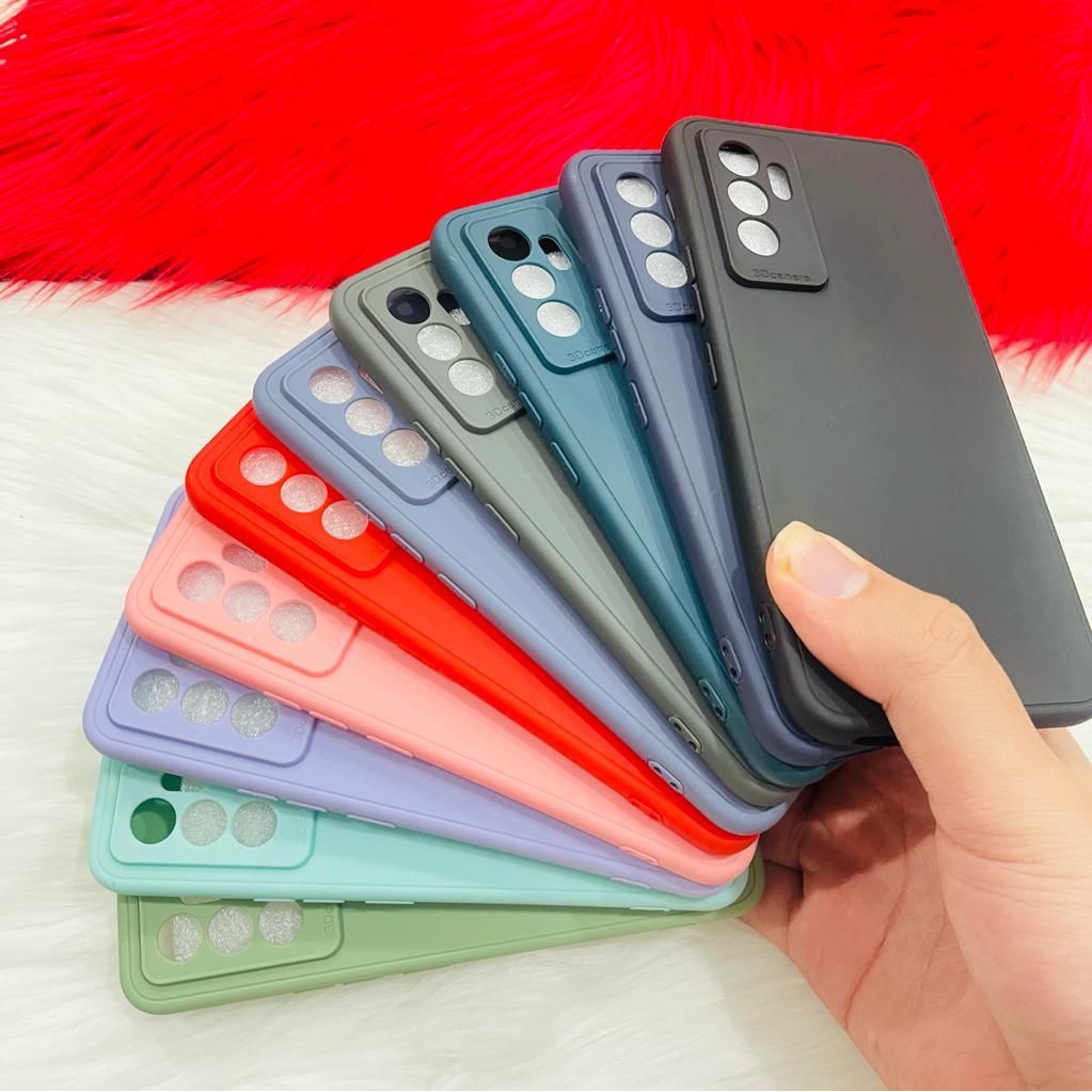 SoftCase Warna Warni Infinix Hot 11 Hot 11s with 3D Camera Casing Candy Macaron Pelindung Camera