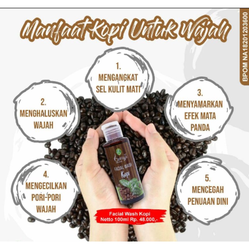 Facial wash batrisyia herbal 100ml 250ml sabun cuci muka untuk pembersih wajah berminyak berjerawat dan normal