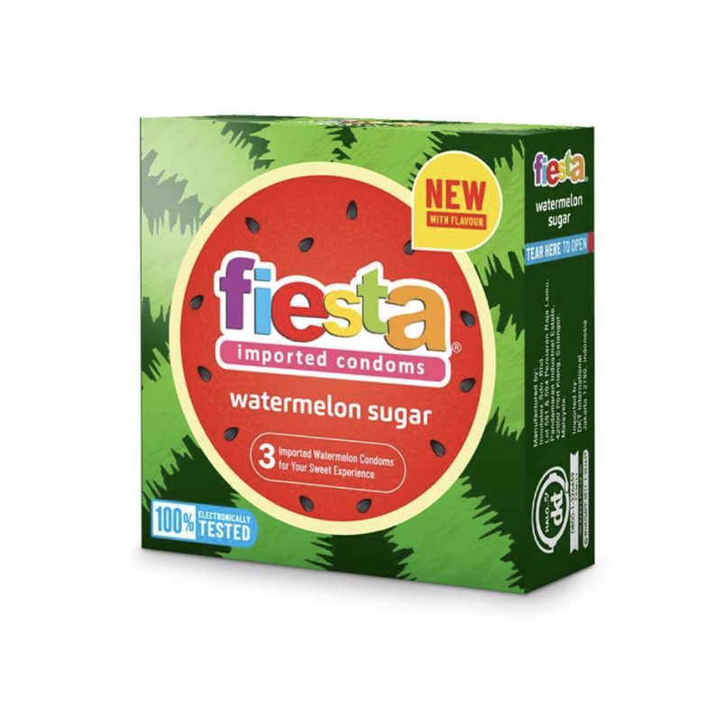Kondom Fiesta Watermelon Isi 3