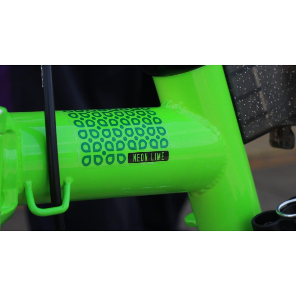 Sepeda Lipat 16 Element Pikes Gen 2 neon lime