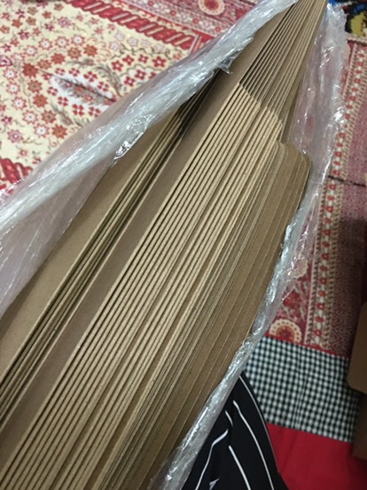 (min. Order 50) Paper Box Dus Kue Cake Kue Tart Bakery Kotak Makan B27k4 Laminasi 20x20x10