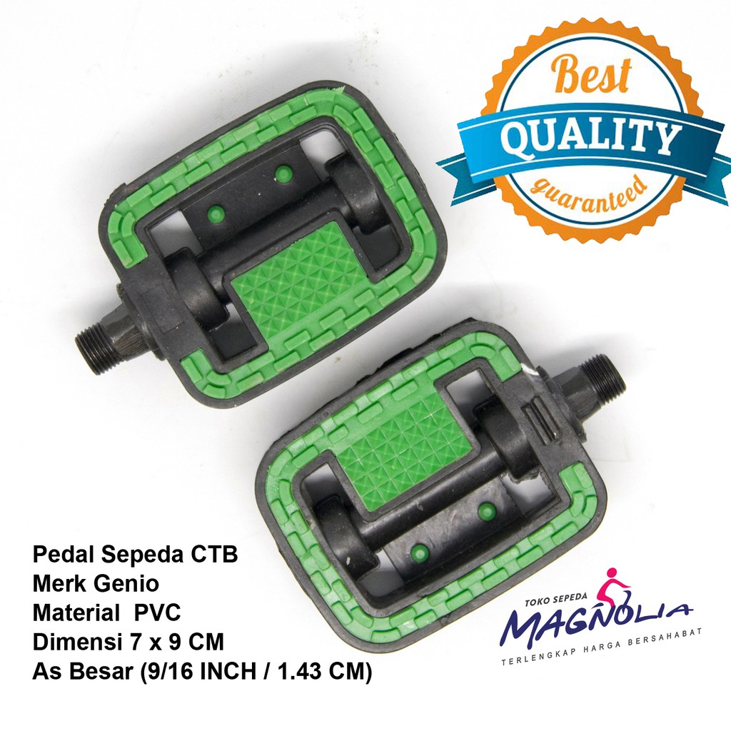 Pedal Sepeda Onthel CTB Mini As Besar PVC