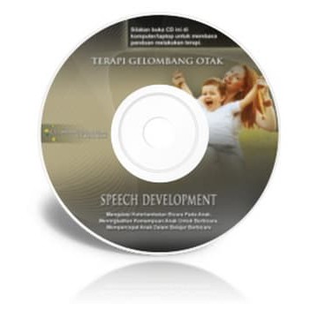 CD terapi otak Speech Development - Musik Terapi untuk Mengatasi keterlambatan bicara pada anak