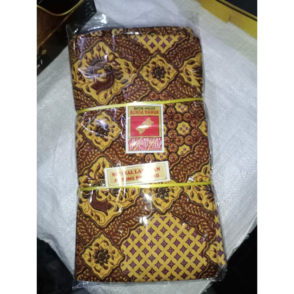 1 Pcs Kain Jarik Batik Bunga Mawar - Kain Jarik Batik Panjang Murah Berkualitas - Motif Random