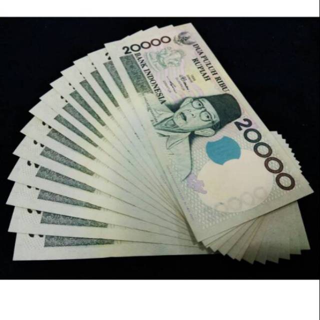 UANG KUNO 20000 KIHAJAR TAHUN 1998