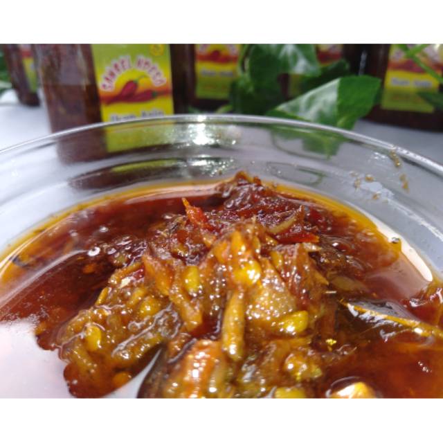 

Sambel ikan asin Lauk Makan pedas mantapp