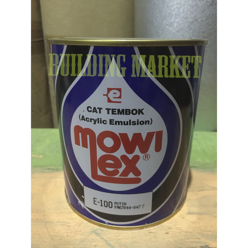  Cat  Tembok  Mowilex 1  Kg  Interior Warna  Standar Shopee 