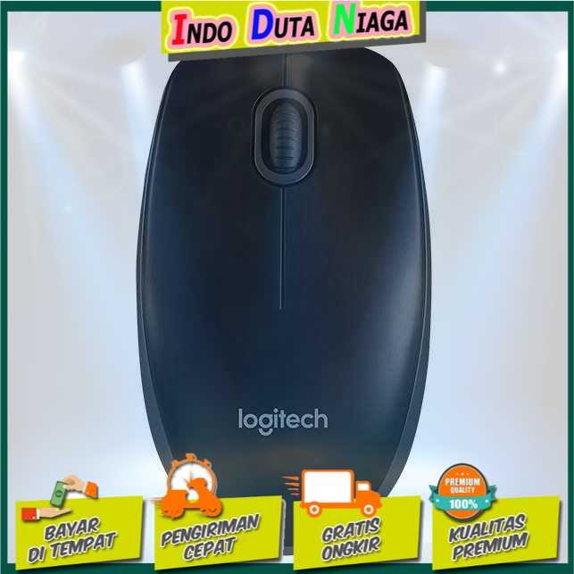 IDN TECH - Logitech Wired Mouse - B100