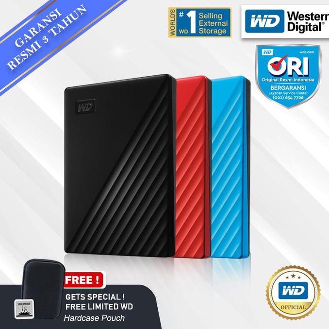 WD MY PASSPORT ULTRA 2TB EKSTERNAL HARDISK