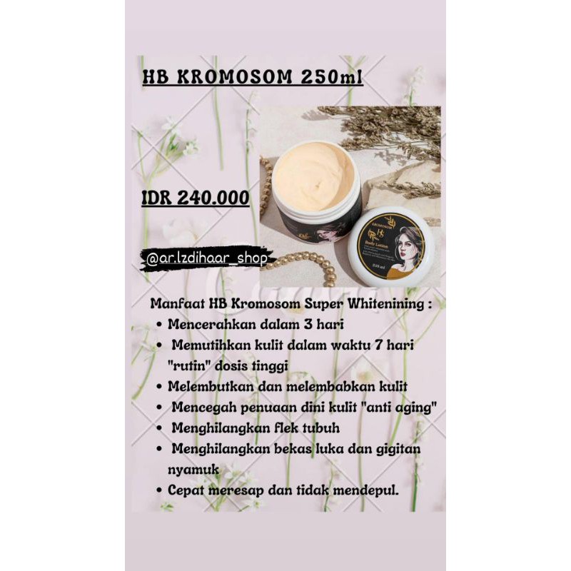 HB KROMOSOM 250ml