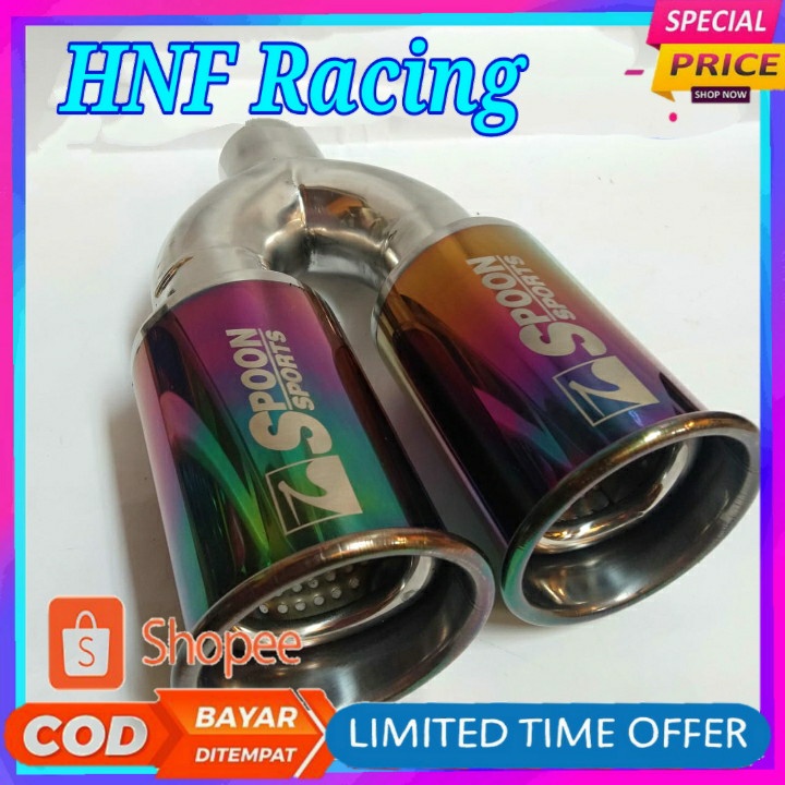 KNALPOT MOBIL RACING SUARA BASS