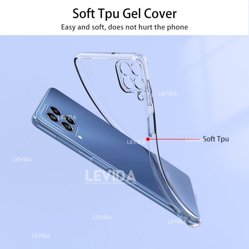 C/C- Samsung M53 5G Samsung M33 5G Clear case Bening Softcase Clear Case Samsung M53 Samsung M33