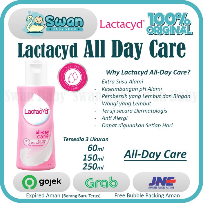 Lactacyd All Day Care / Lactacyd Feminine / Pembersih Kewanitaan