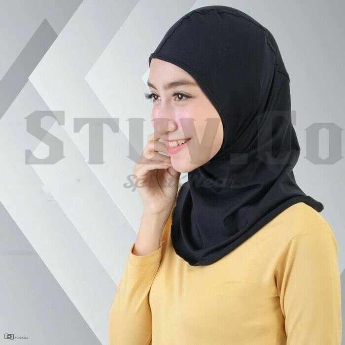 KERUDUNG SPORT HIJAB INSTAN JILBAB INSTAN JILBAB OLAHRAGA VOLI RENANG BASKET BADMINTON