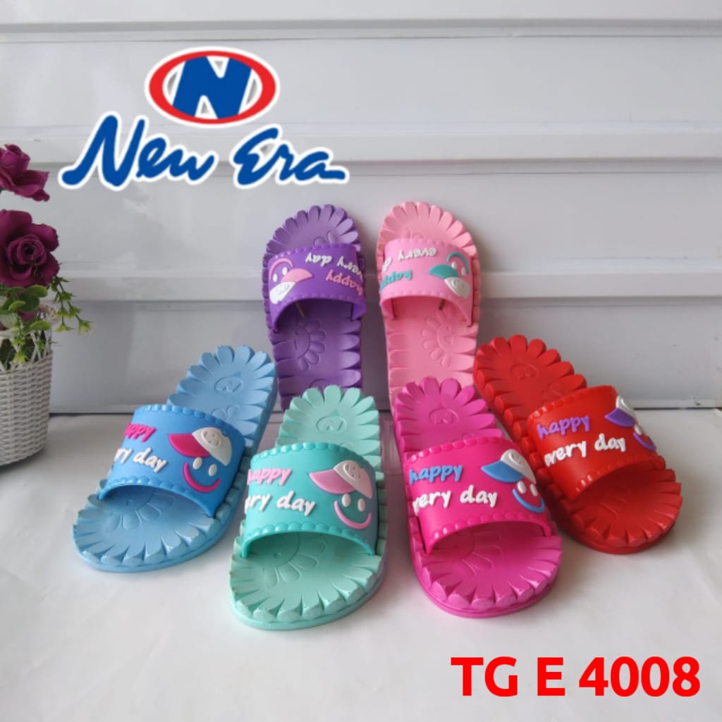 gof New Era TG 4008 Sandal Selop Karet Anak Perempuan 32-36